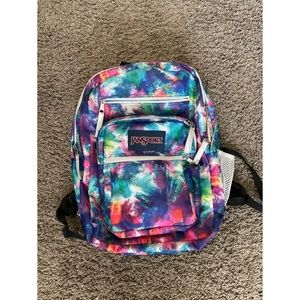 Jansport tie dye backpack